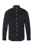 Johan Corduroy Shirt Black Kronstadt