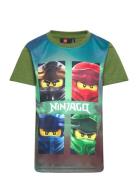 Lwtaylor 120 - Ss T-Shirt Green LEGO Kidswear