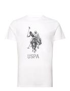 Uspa T-Shirt Frederik Men White U.S. Polo Assn.