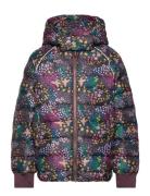 Puffer Jacket Aop Rec. Patterned Mikk-line