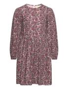 Dress Viscose Purple Creamie