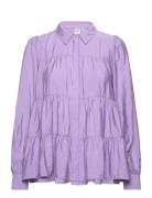 Yaspala Ls Shirt S. Noos Purple YAS