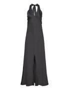 Slfrenata Ankle Neckholder Dress B Black Selected Femme