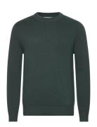 Slhtodd Ls Knit Crew Neck W Green Selected Homme