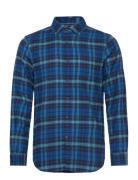 Ls Flannel Plaid Blue Original Penguin