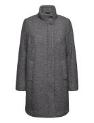 Coat Outerwear Light Grey Brandtex