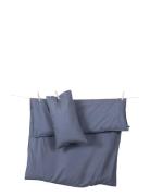 Hope Baby Duvet Cover And Pillowcase Blue Himla