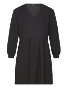 Vleslie, L/S, Abk Dress Black Zizzi