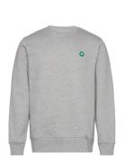 Tye Sweatshirt Gots Grey Double A By Wood Wood