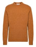 Over D Crew-Neck Sweater Orange Hope