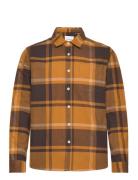 Jeremy Flannel Shirt Brown Les Deux