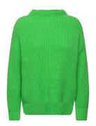 Slfselma Ls Knit Pullover Green Selected Femme