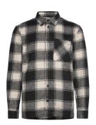 Ramon Overshirt Check 1 Black Kronstadt