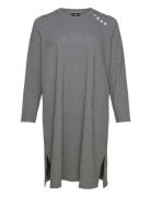 Vlucca, L/S, Abk Dress Grey Zizzi