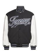 Tjm Letterman Jacket Ext Black Tommy Jeans