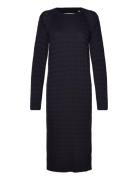 Cable C-Neck Dress Navy GANT