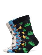 4-Pack Boozt Gift Set Patterned Happy Socks