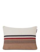 Striped Recycled Cotton Pillow Beige Lexington Home