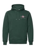 Reg Medium Archive Shield Hoodie Green GANT