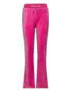 Diamante Velour Bootcut Pink Juicy Couture