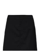 Short Tailored Skirt Black Filippa K