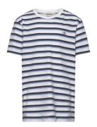 Striped Shield T-Shirt Patterned GANT