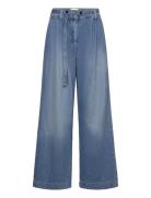 Low Loose Belted Jeans Blue GANT