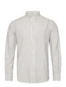 Reg Archive Oxford Stripe Shirt Cream GANT