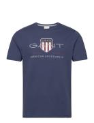 Reg Archive Shield Ss T-Shirt Navy GANT