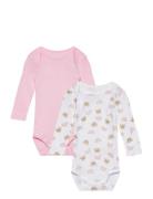 Nbfbody 2P Ls Orchid Pink Teddy Noos Pink Name It