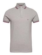Core Tommy Tipped Slim Polo Grey Tommy Hilfiger