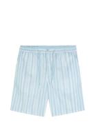 Earl Painted Stripe Shorts Blue J. Lindeberg