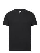 Basic Cotton V-Neck T-Shirt Black Mango