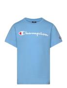 Crewneck T-Shirt Blue Champion