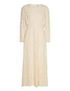 Julia Long Dress Cream Once Untold