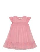 Dress Mesh Pink Creamie