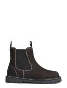 Carlo Leather Chelsea Boot Black Liewood