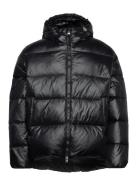 Over D Shiny Down Puffer Jacket Black GANT