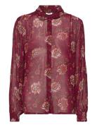 Renette-Cw - Blouse Red Claire Woman