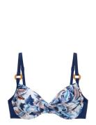 Cairns Bikini Top Blue Dorina