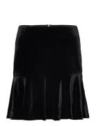 Indie Velour Skirt Black Ella&il