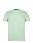 S/S Embroidered Logo Green Original Penguin