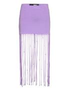 Light Jersey Maxi Skirt Purple ROTATE Birger Christensen