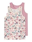 Nmftank Top 2P Nostalgia Flower Noos Patterned Name It