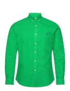 Slim Fit Garment-Dyed Oxford Shirt Green Polo Ralph Lauren