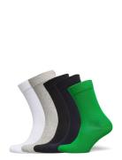 5-Pack Solid Socks Green Happy Socks