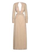 Mabel Maxi Dress Gold Love Lolita