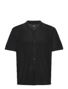 Cohen Knit Ss Shirt Black NEUW