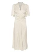 Brinagz Midi Ss Dress Cream Gestuz