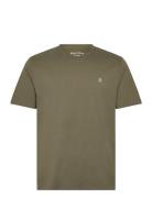 T-Shirts Short Sleeve Khaki Marc O'Polo